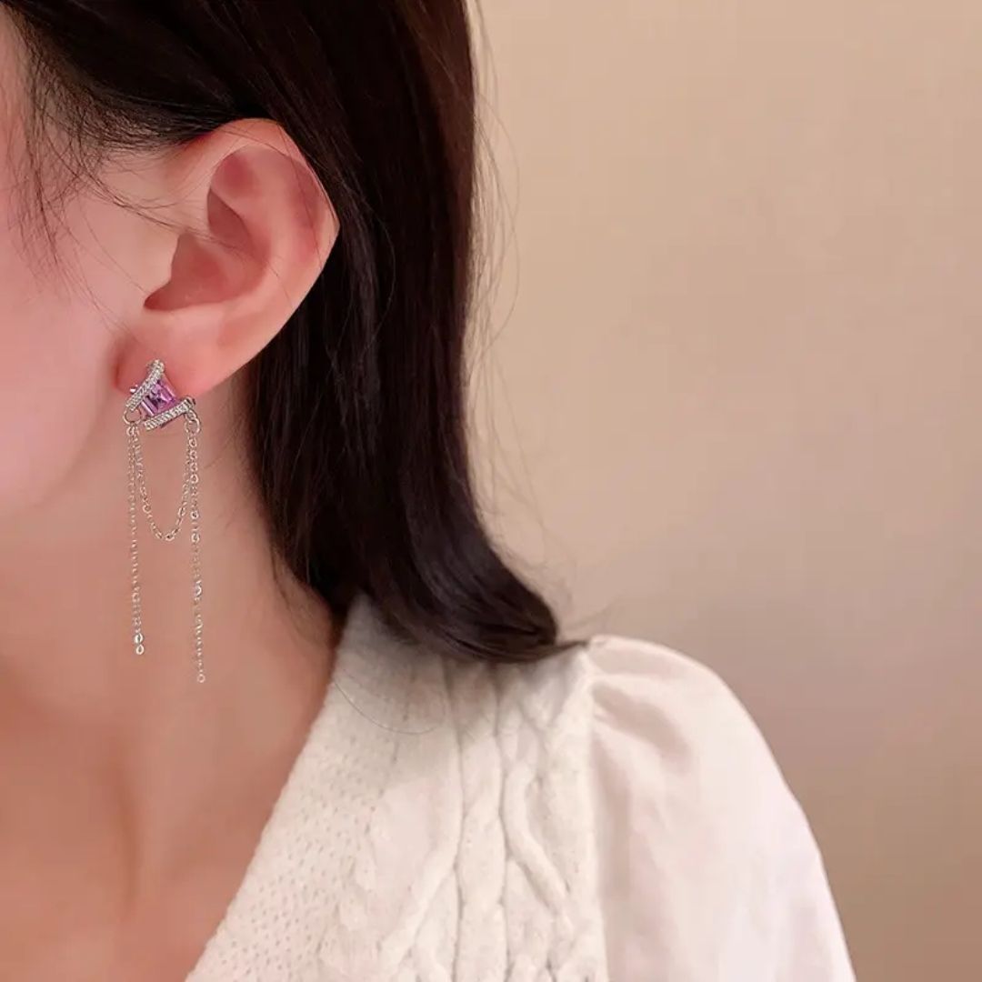 Cosmic Crush Hoops Earrings