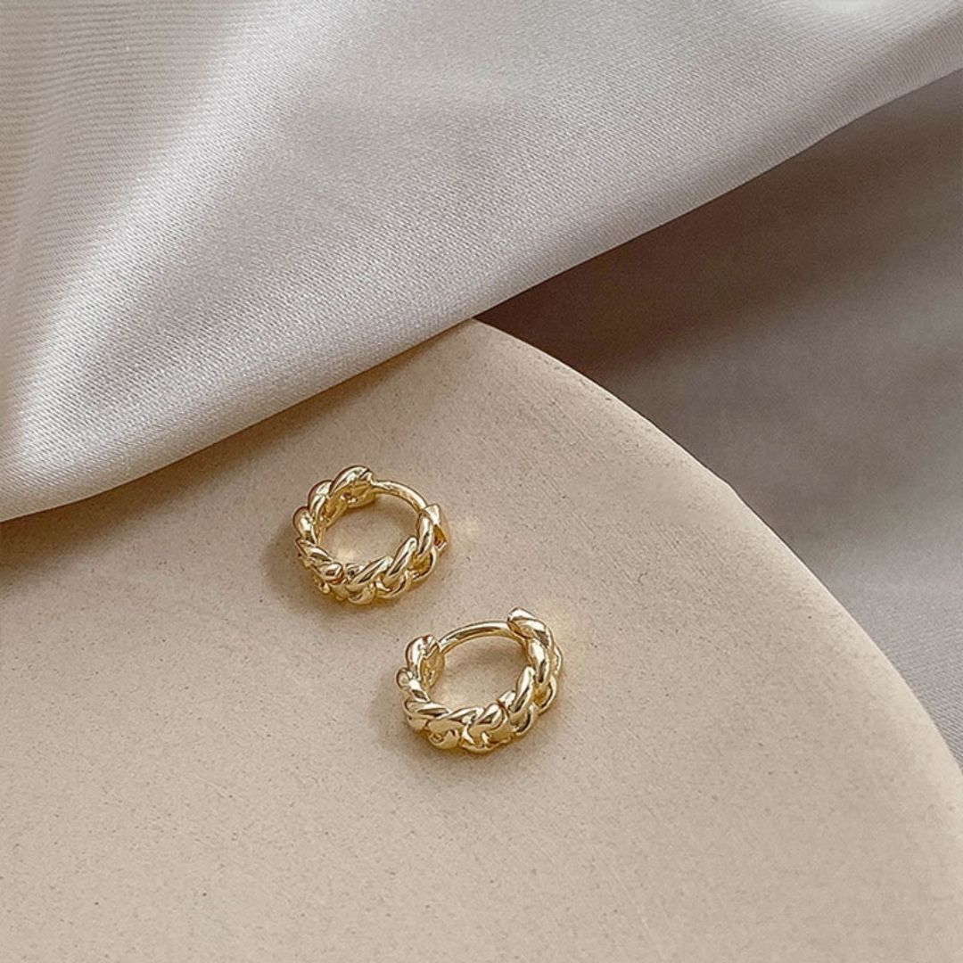 Honey-Glaze Chains Earrings