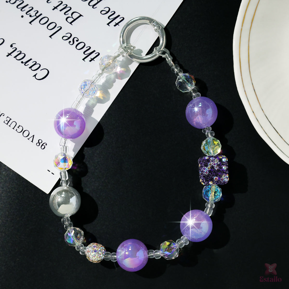 GlowyPuff Phone Charm