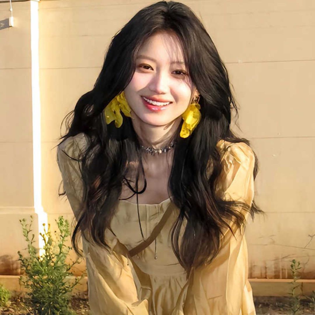 Canary Floral Statement Earrings