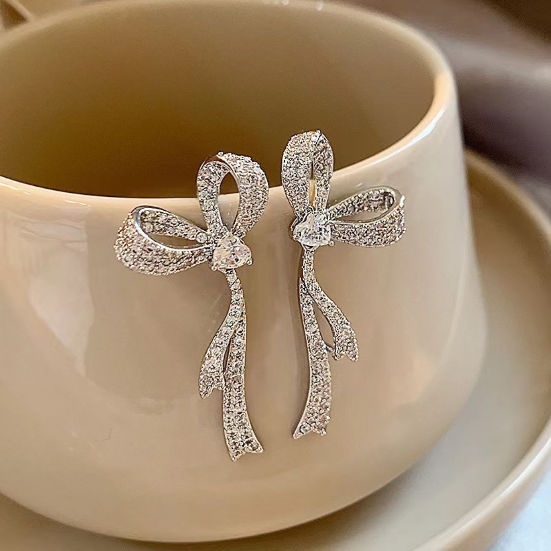 Couture Bow Drops Earrings