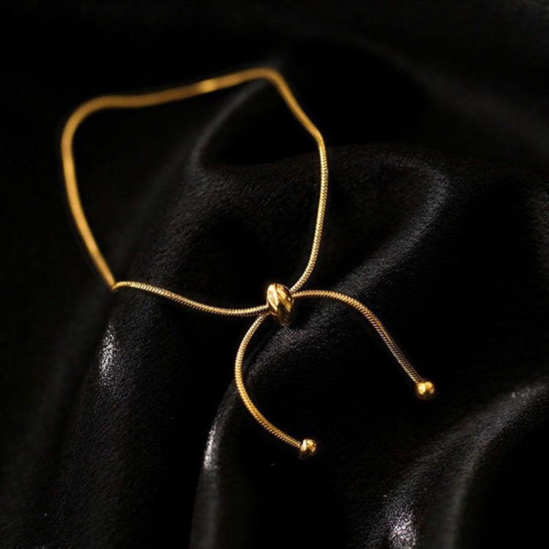 Golden Knot Anklet