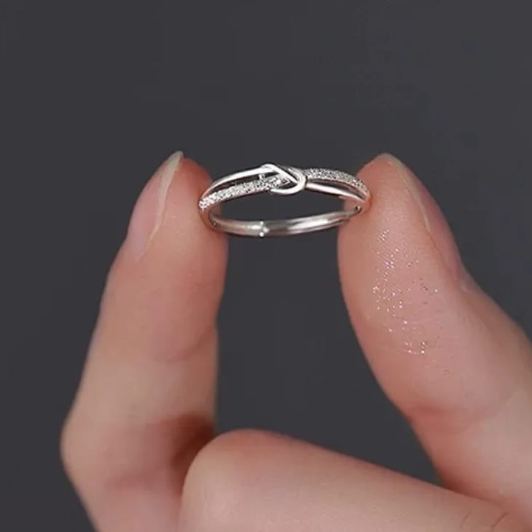Silver Twirl Ring