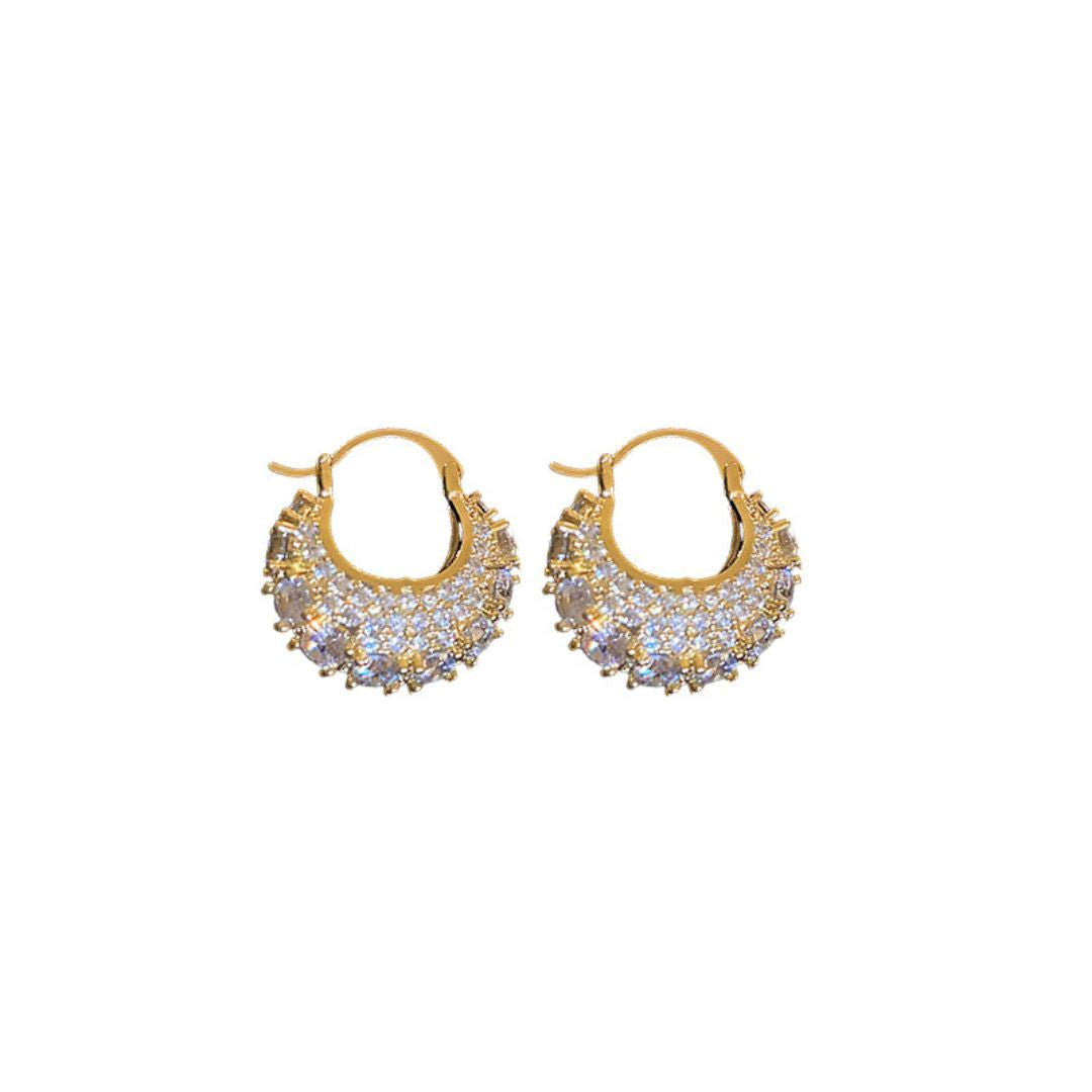 Stella Sparkle Hoops Earrings
