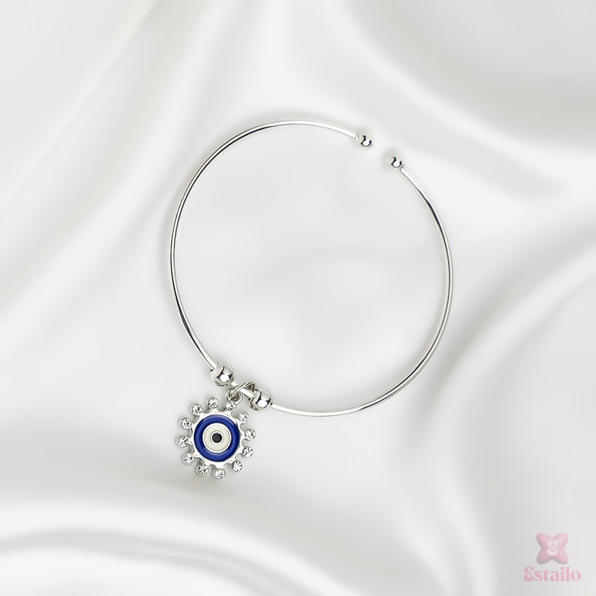 Royal Evil Eye charm Bracelet