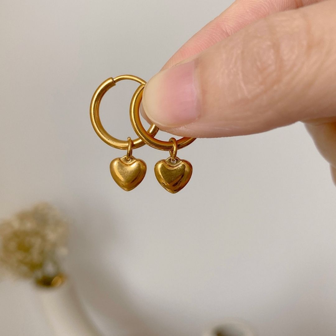 Gilded Muse Hoops Earrings