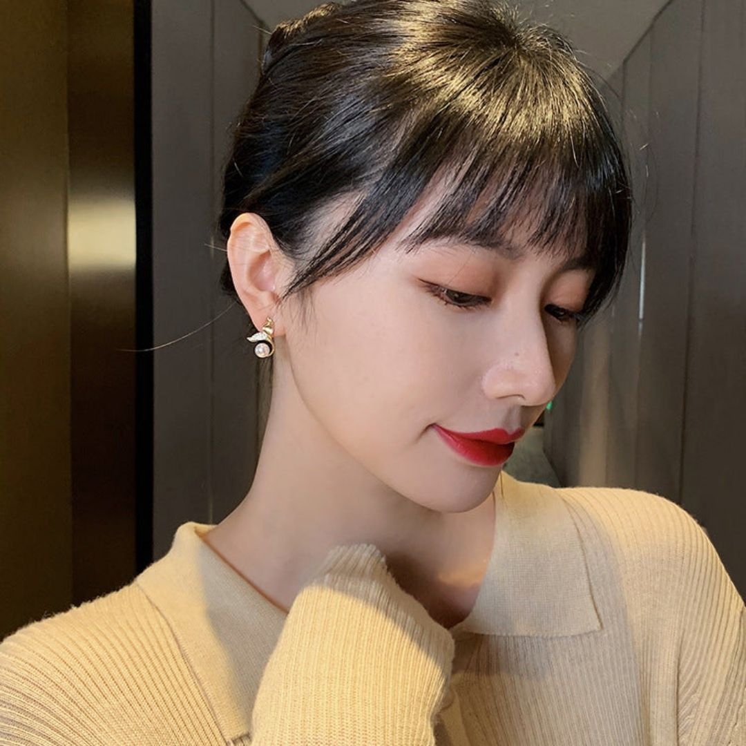 Mermaid Tail Studs Earrings