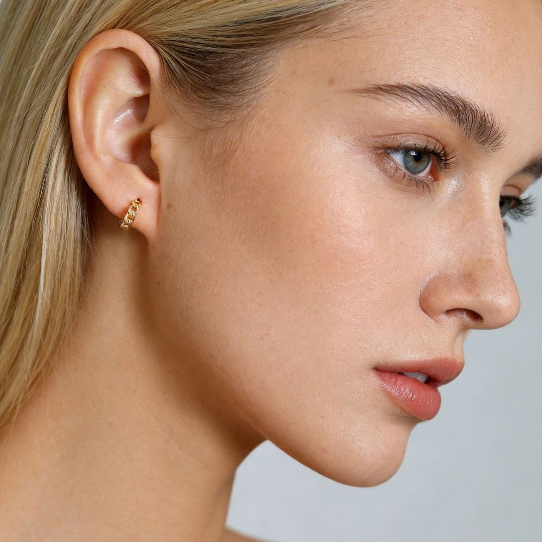 Honey-Glaze Chains Earrings