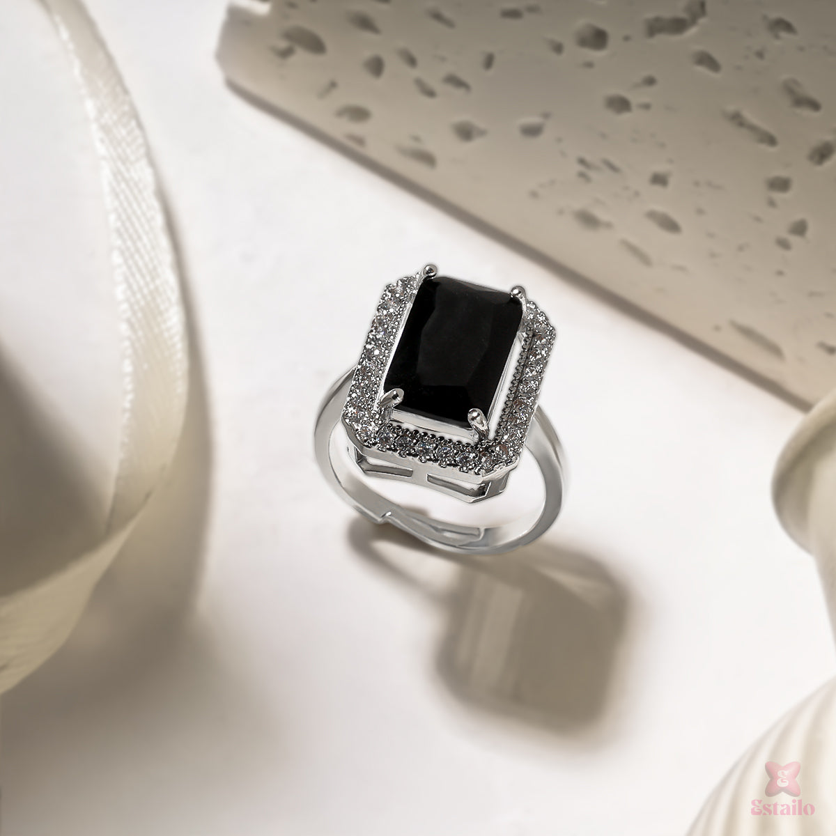 Midnight Elegance Ring