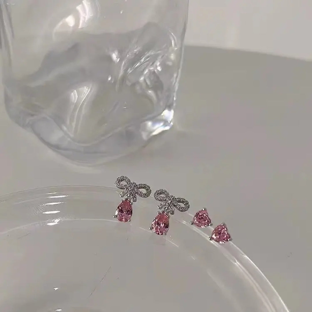 Graceful Knot Drops Earrings
