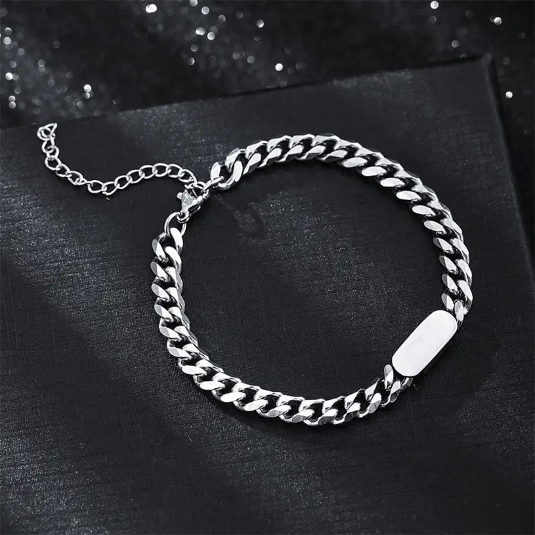 Modern Cubano Link Bracelet