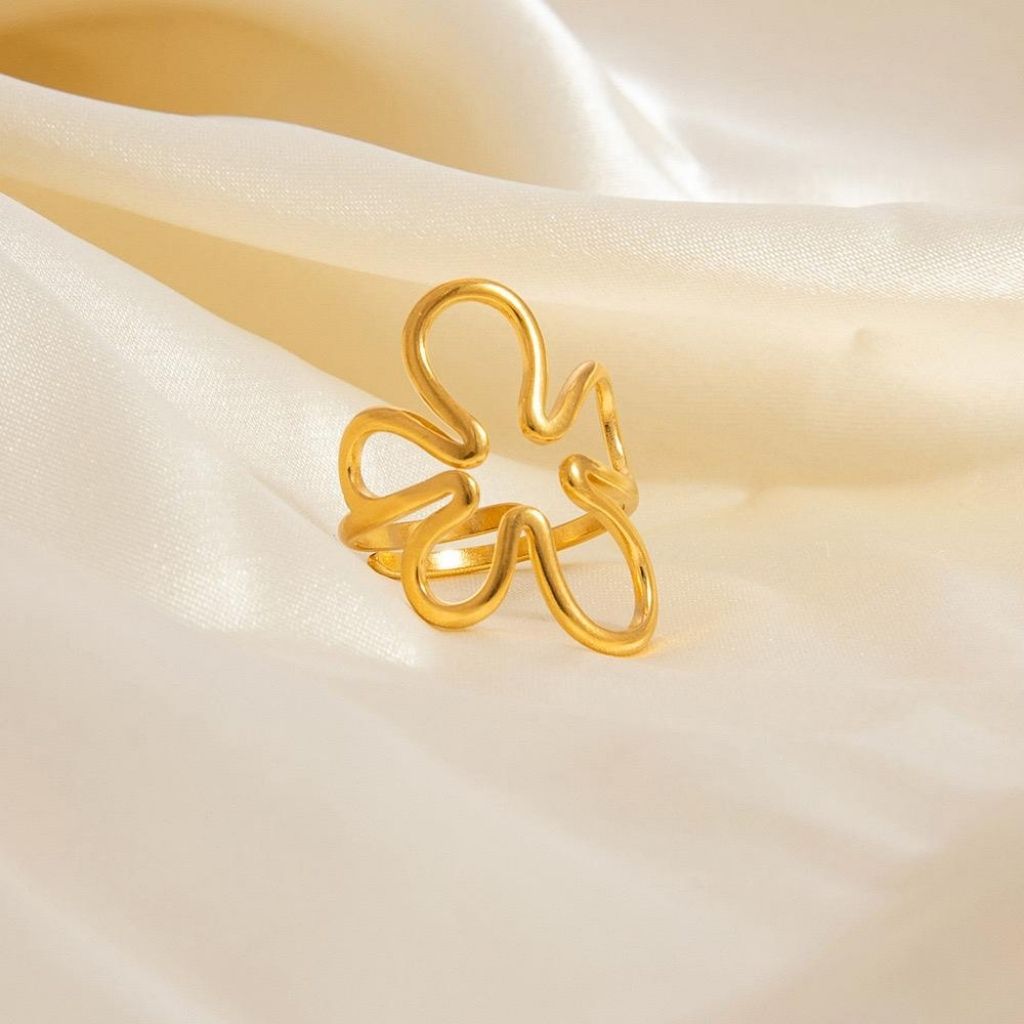 Floral Charm Ring