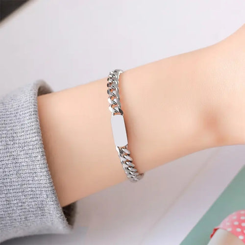 Modern Cubano Link Bracelet