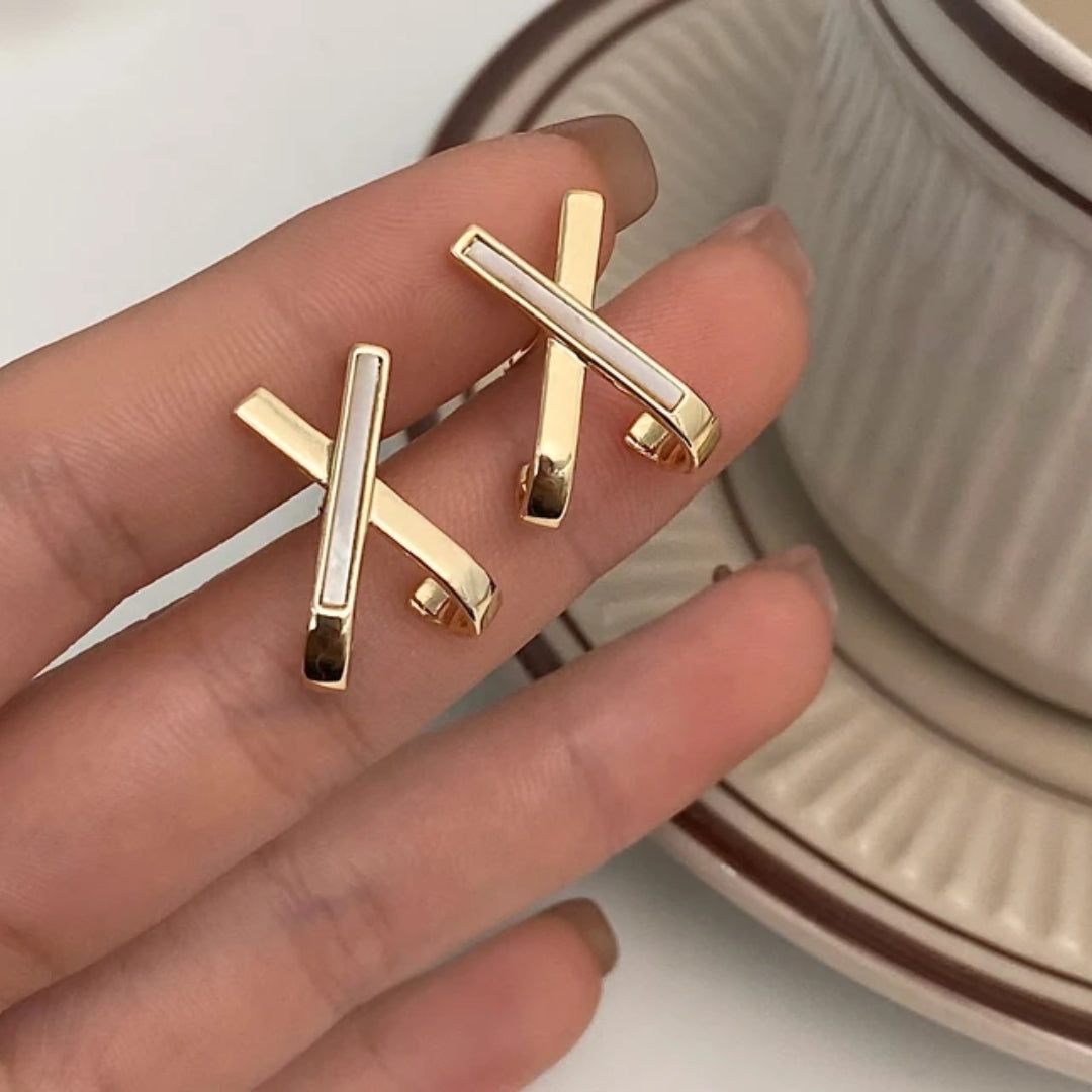 Architectural Glow Earrings