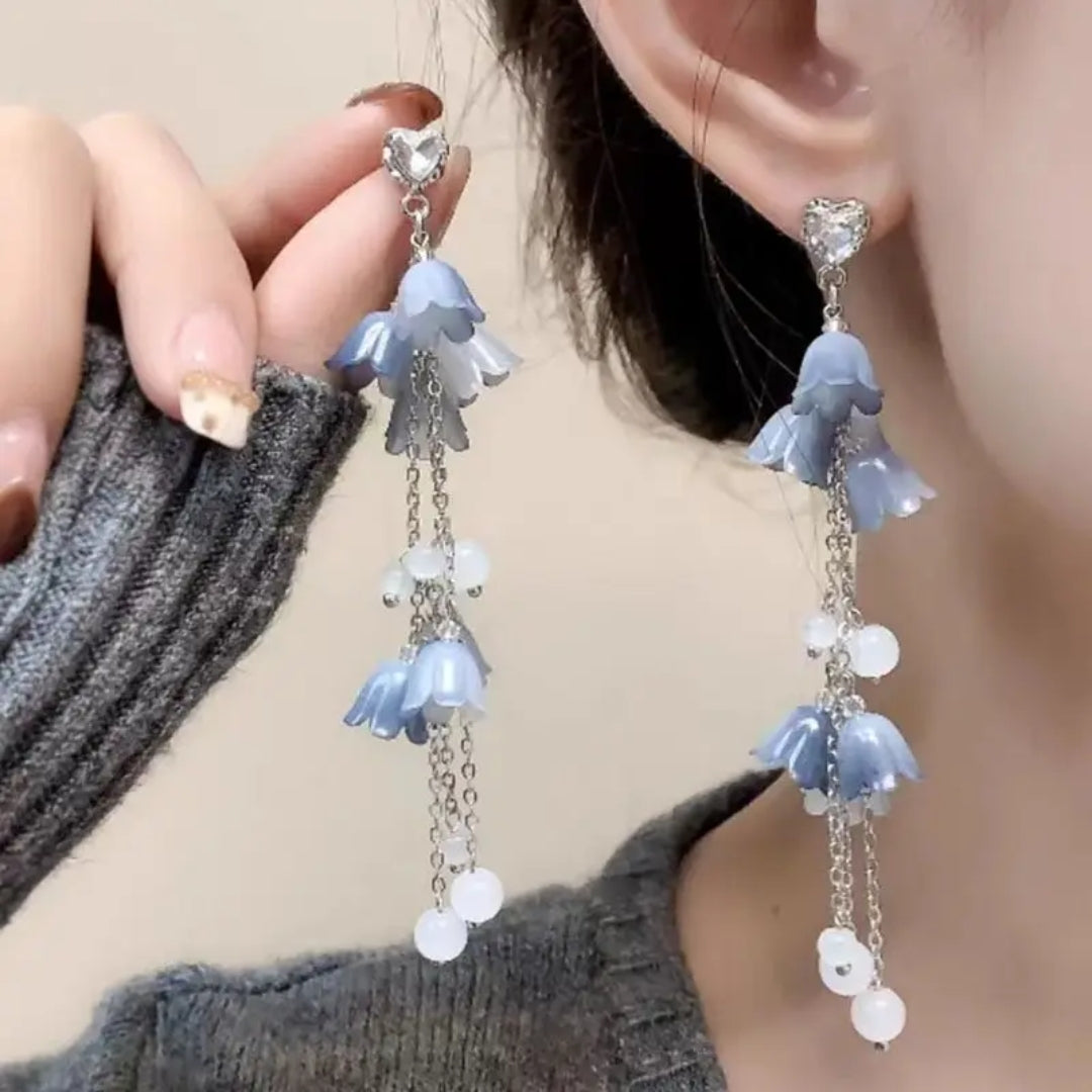 Bluebell Bloom Dangles Earrings