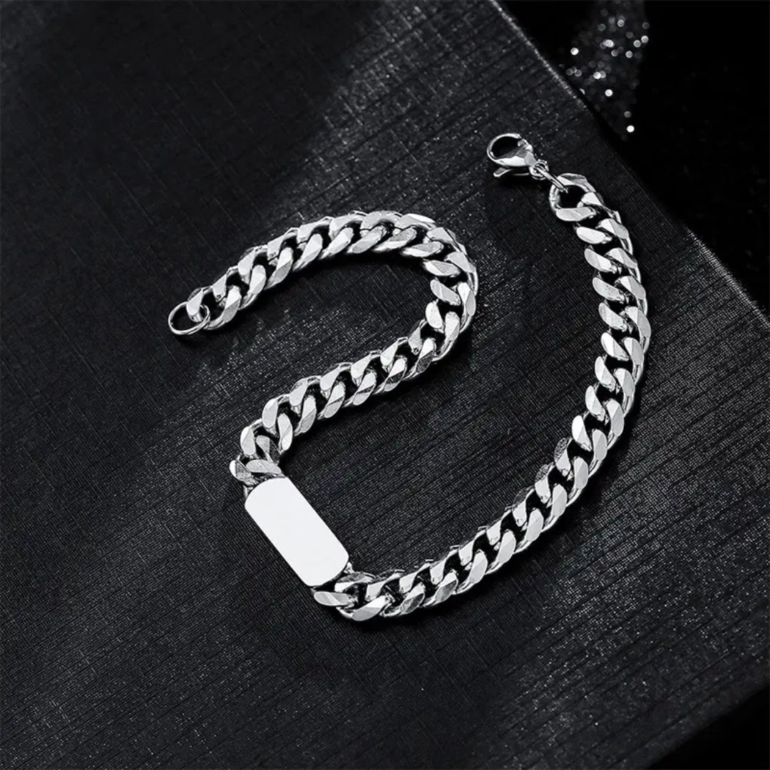 Modern Cubano Link Bracelet