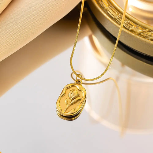 Golden Blossom Necklace