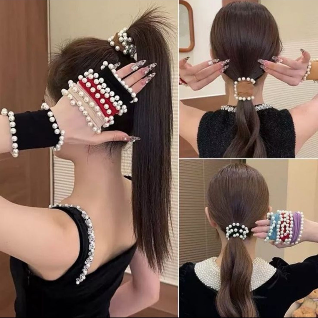 Graceful Pearl Scrunchie (Pack of 1)