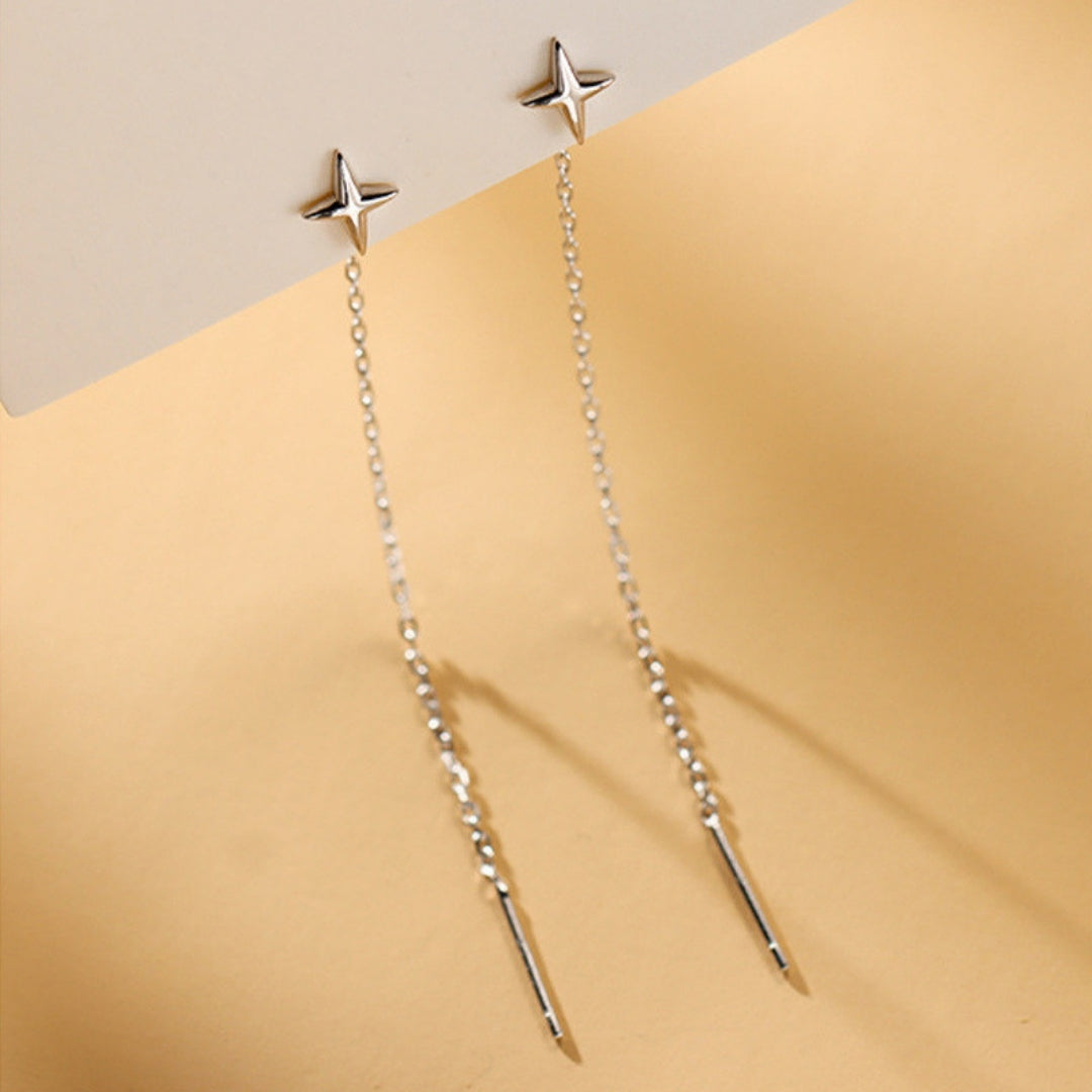 Night Sky Threaders Earrings
