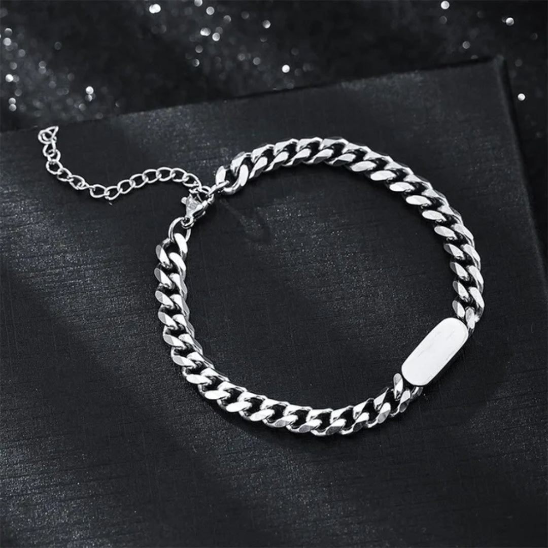 Modern Cubano Link Bracelet
