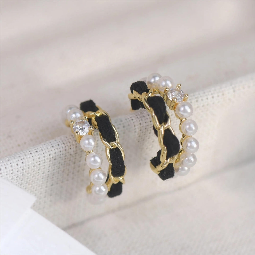 Bling Blogger Hoops Earring