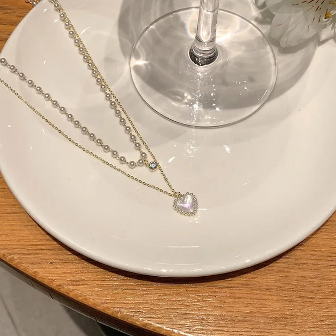 Heart Blanc Pendant