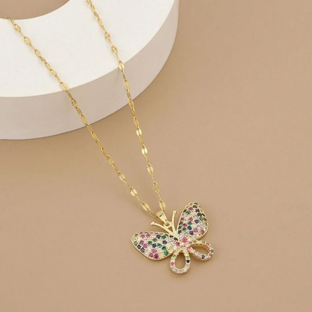 Wings of Bling Necklace