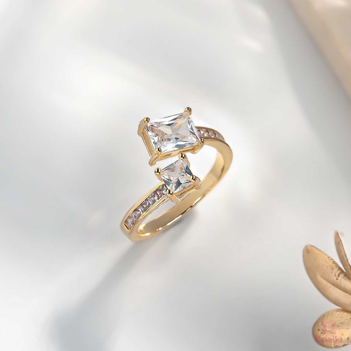 Coquette Spiral Ring