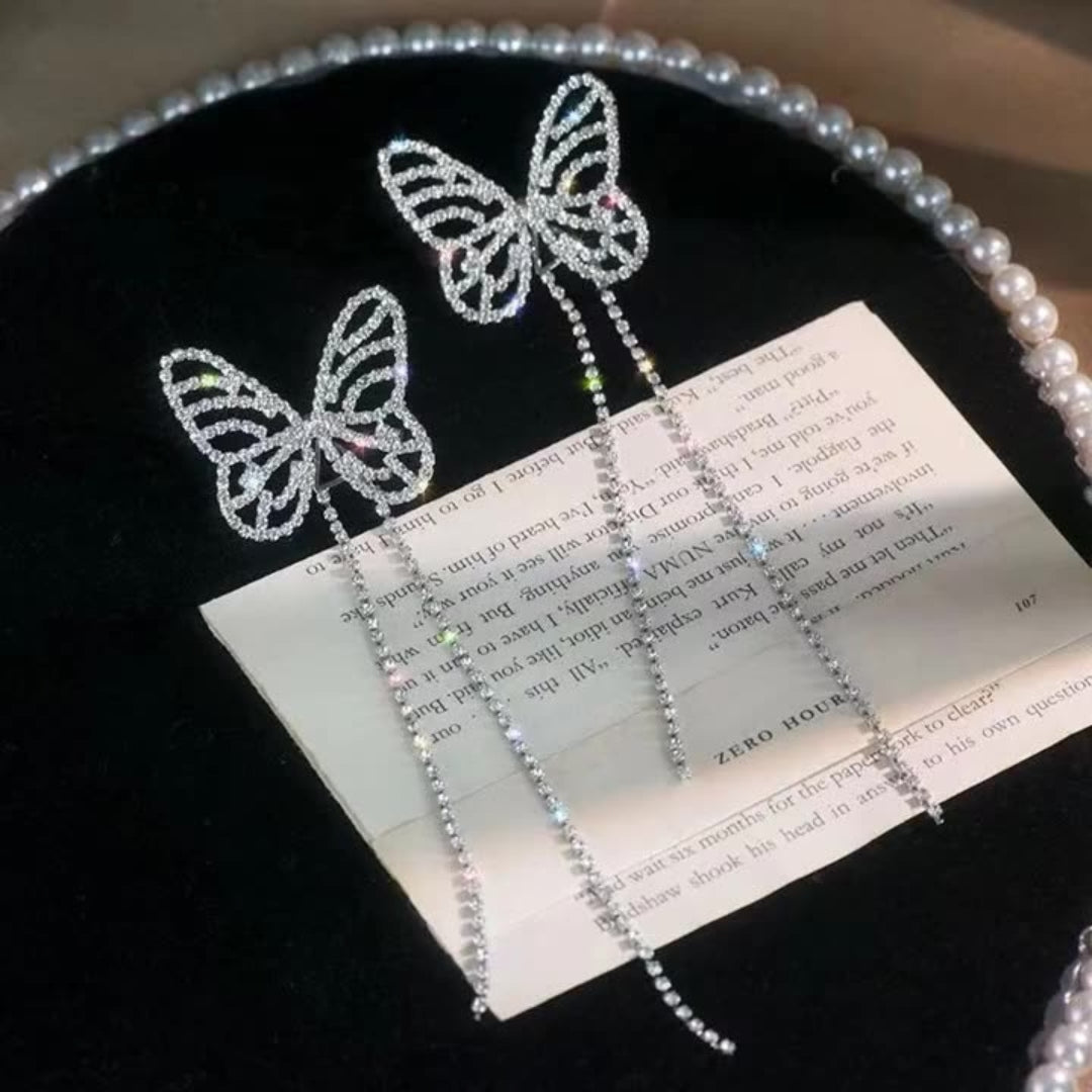 Sparkle Wing Cascades Earring