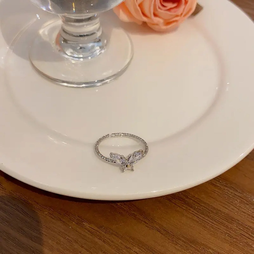 Graceful Monarch Ring