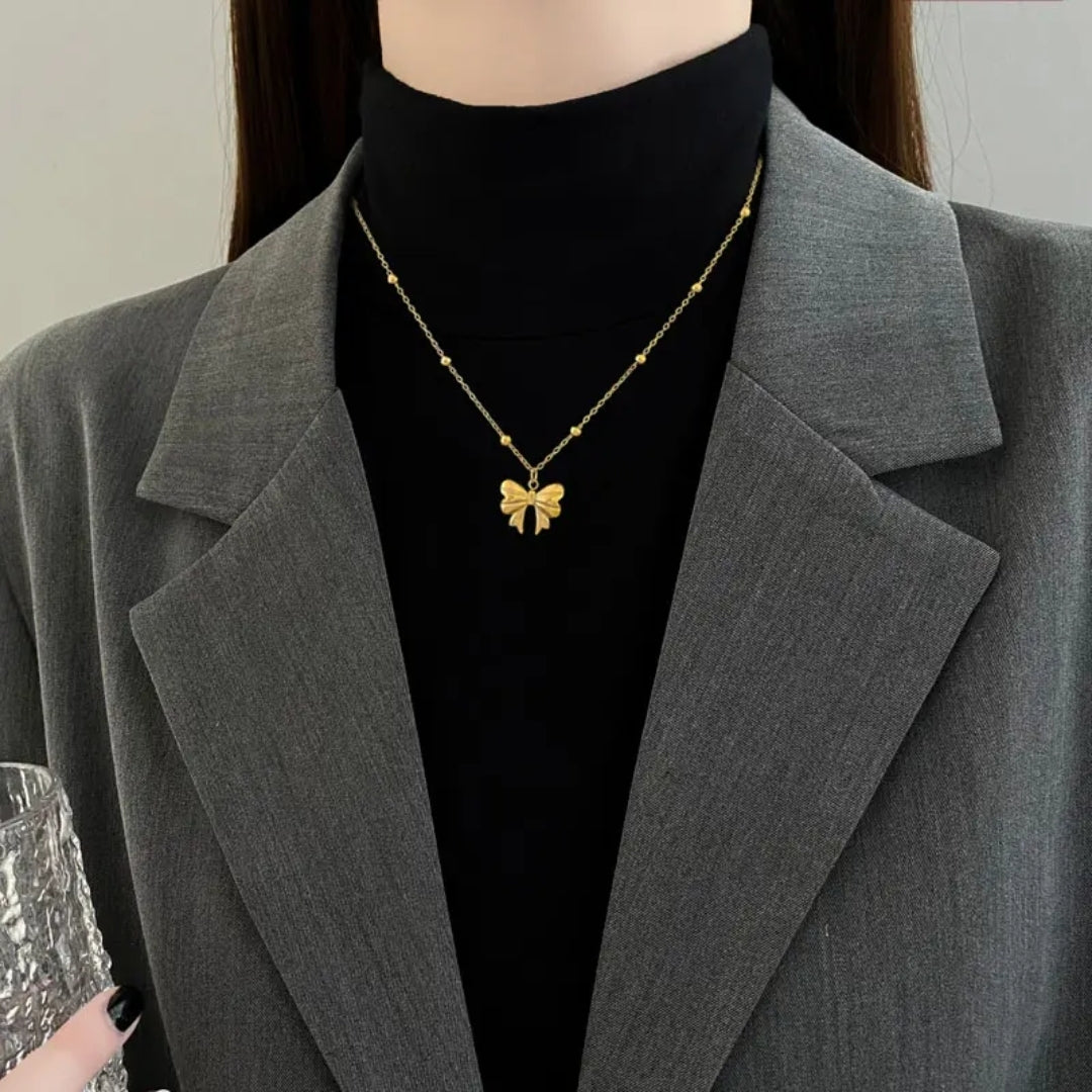 Bow Luxe Necklace