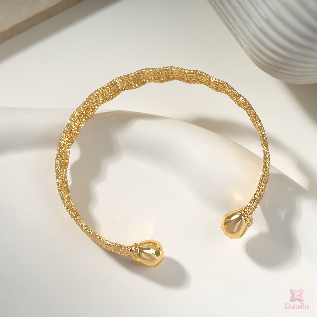 Swirl Cuff Bracelet