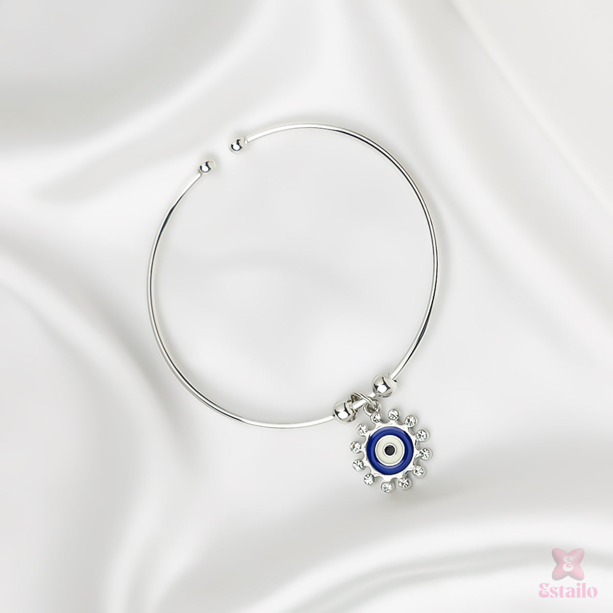 Royal Evil Eye charm Bracelet