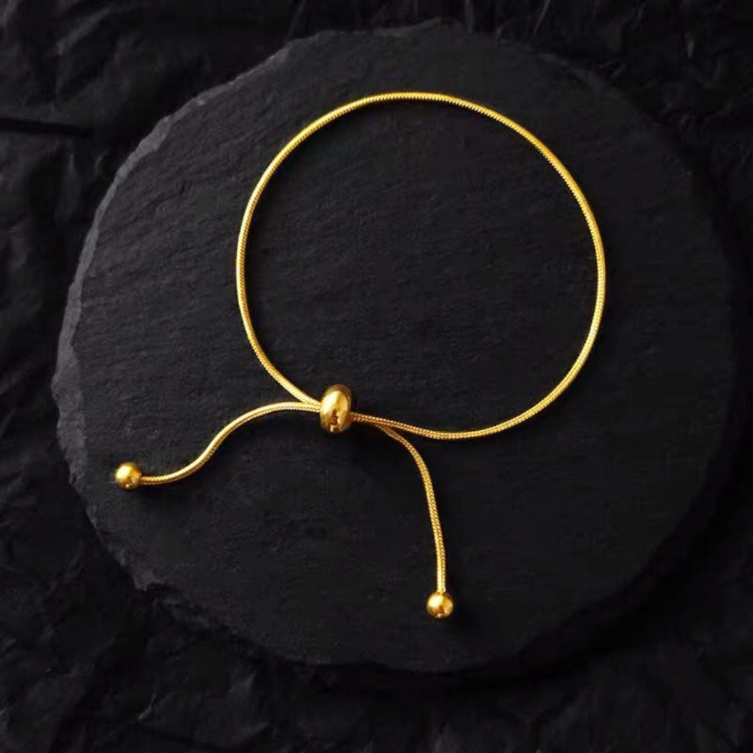 Golden Knot Anklet