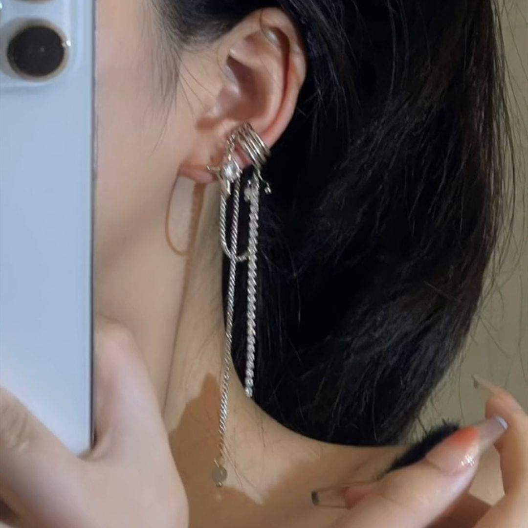 Dazzling Drape Earrings