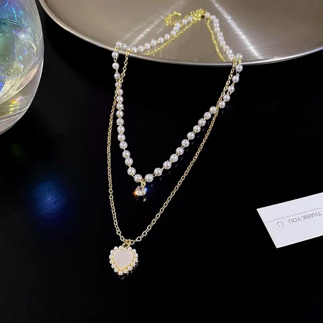 Heart Blanc Pendant