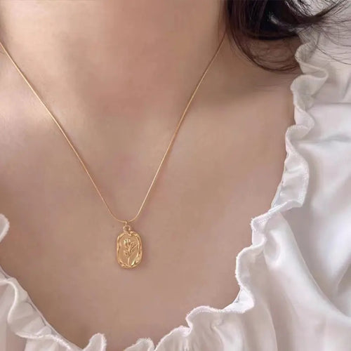 Golden Blossom Necklace