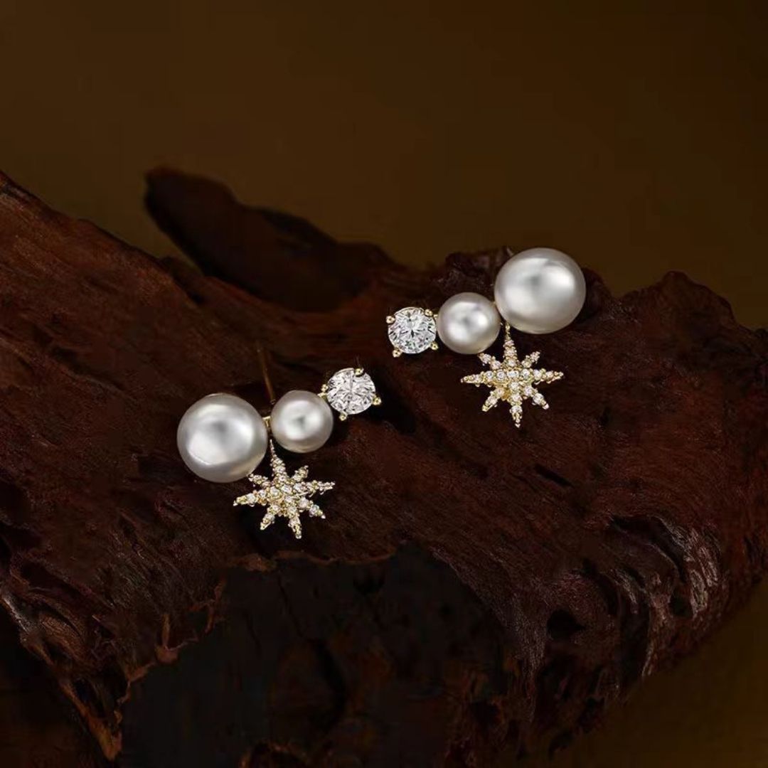 Midnight Galaxy Crawlers Earrings