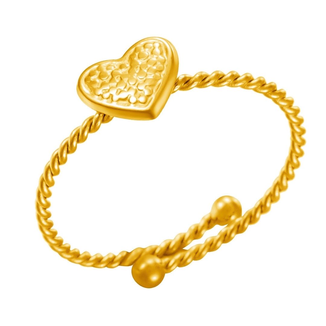 Eternal Rope Heart Ring