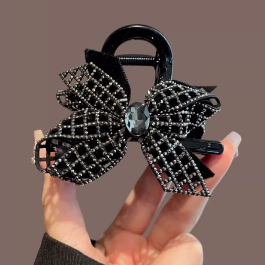 Elegant Bow Hair Claw