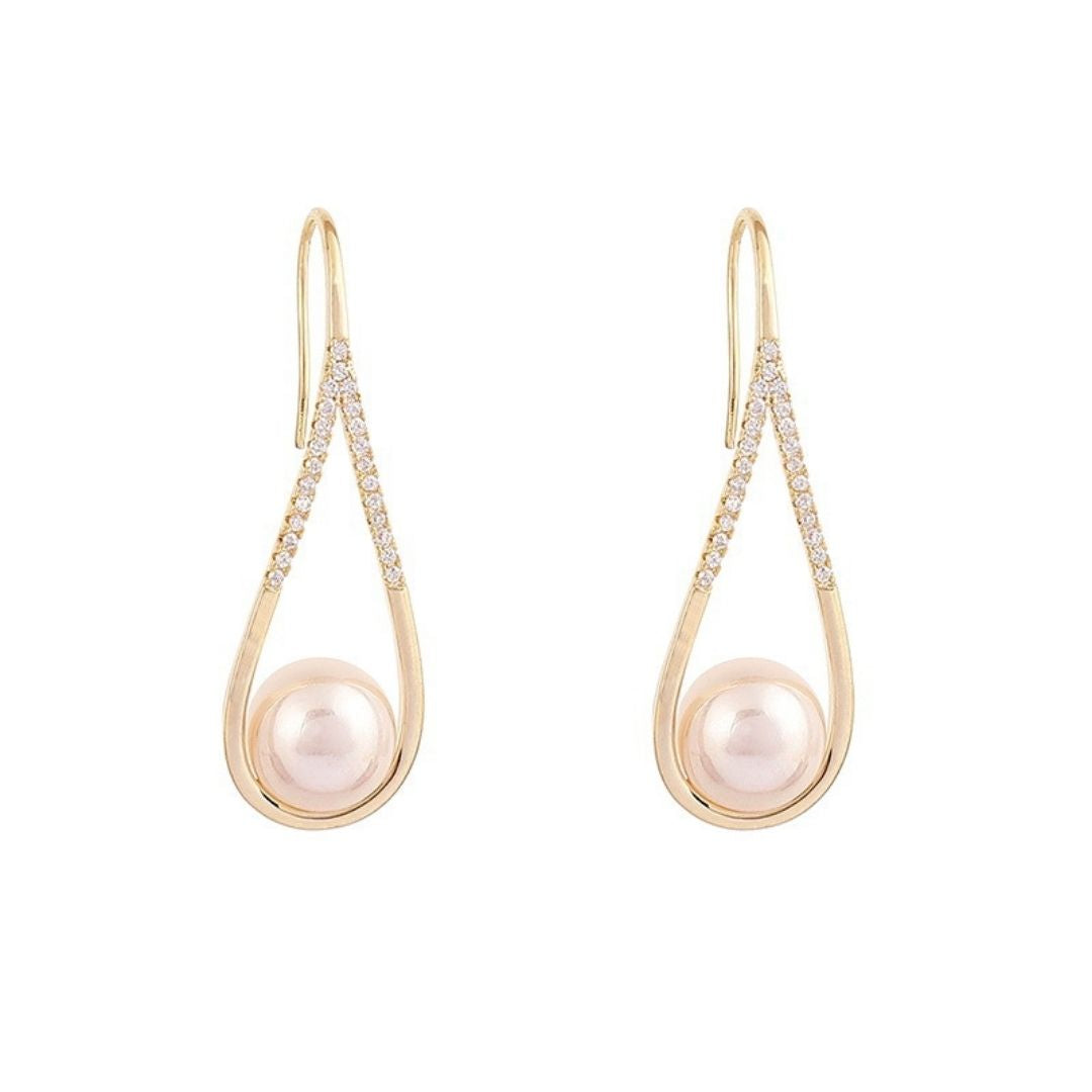 Pearlova Graceful Teardrops Earring