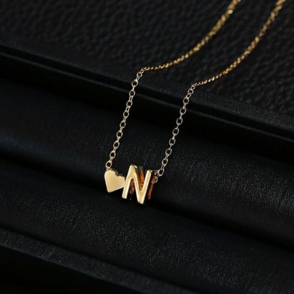 N Heart Neckpiece