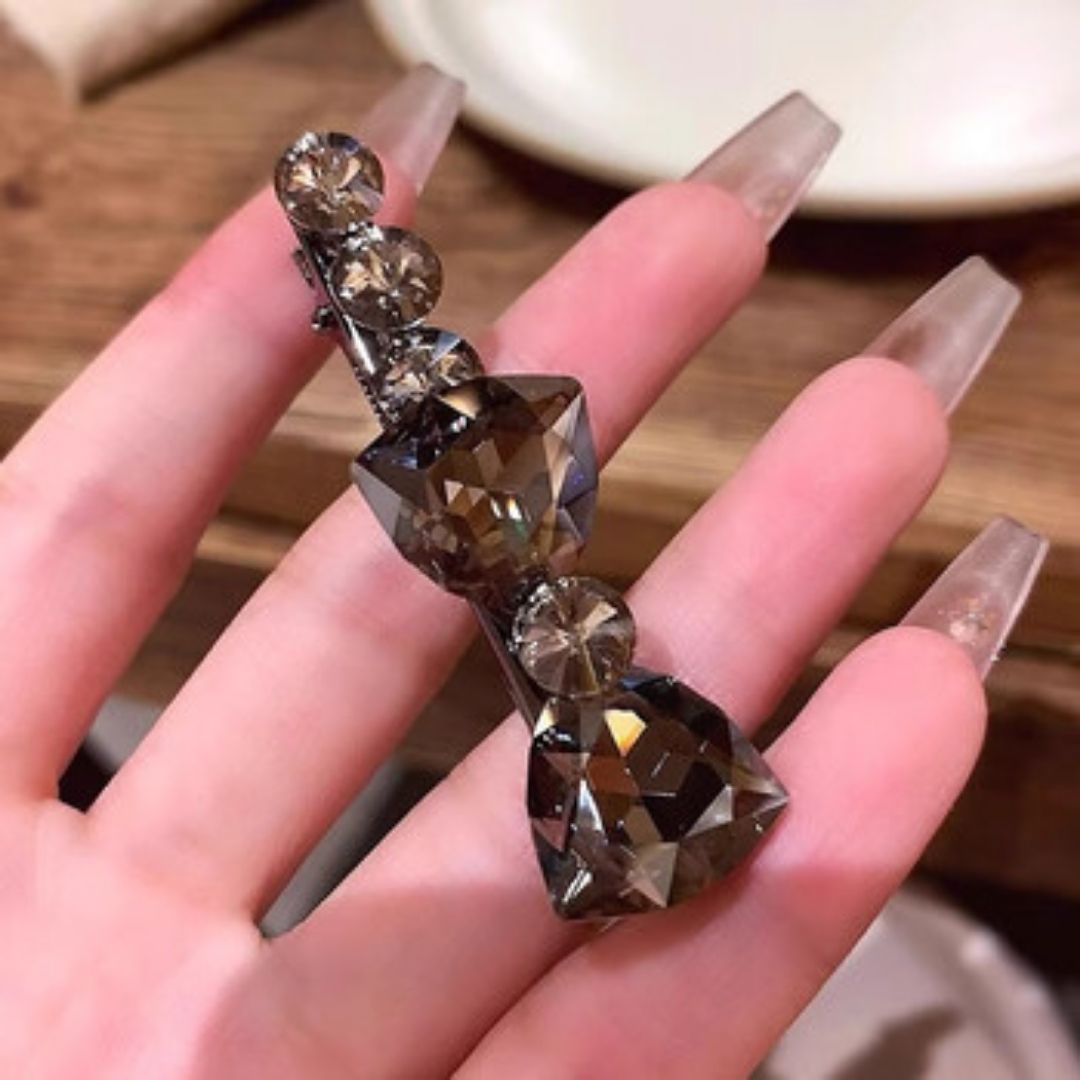 Smoky Quartz Hair Clip (pack of 1)