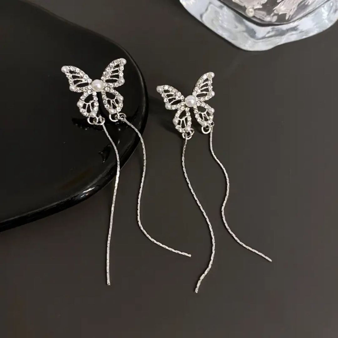 Butterfly Drops Earrings