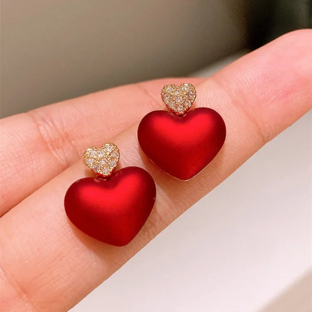 Velvet Love Hoops Earrings