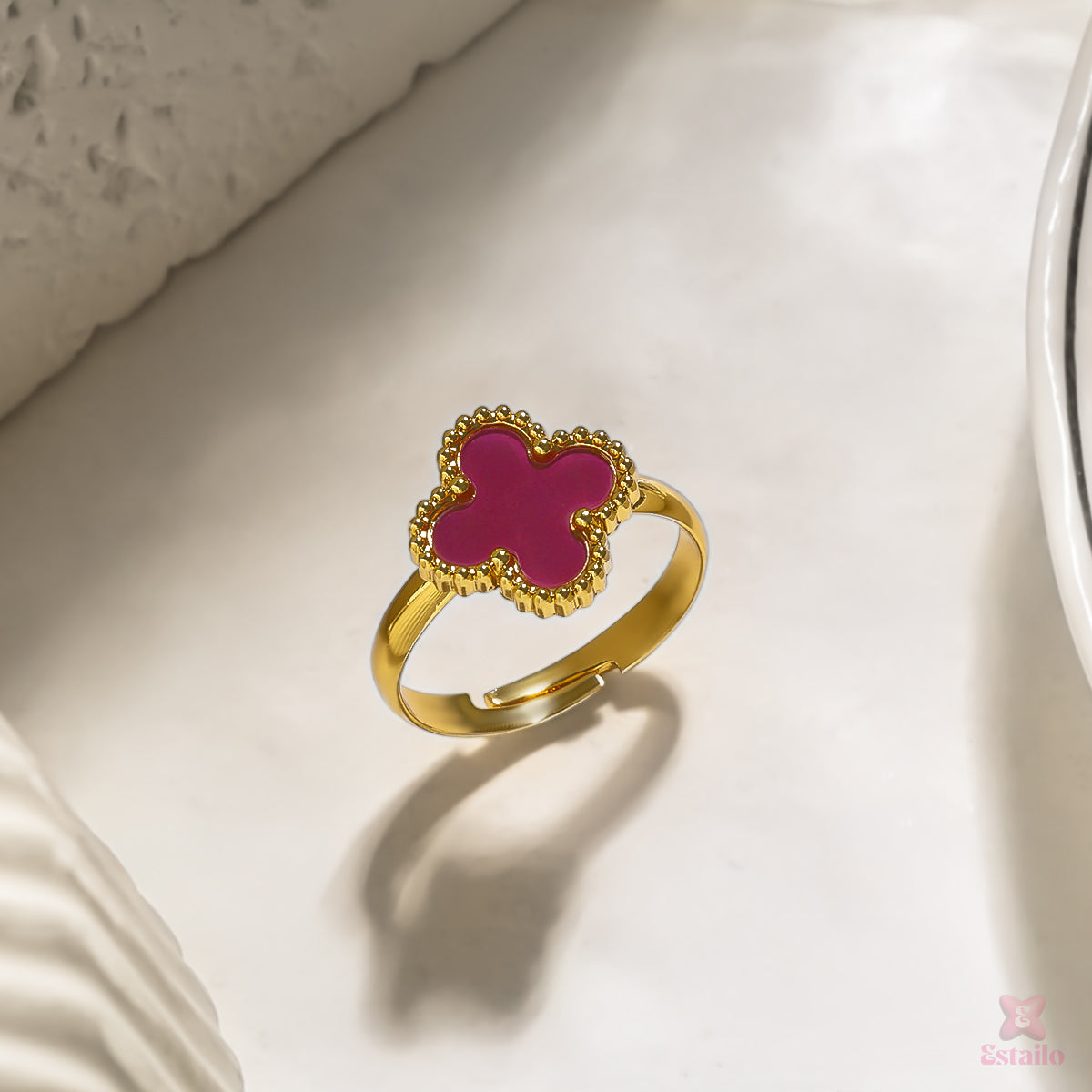 Clover Bloom Ring