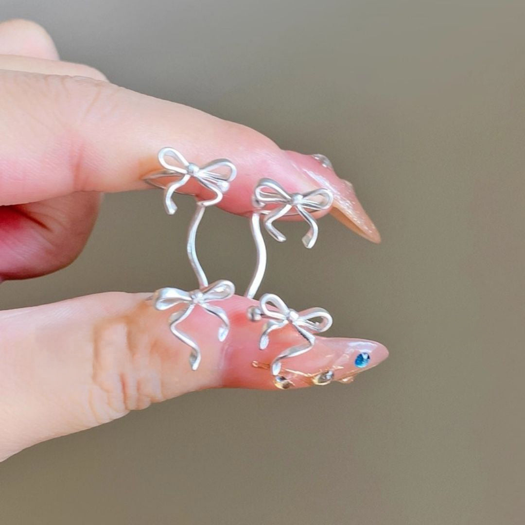 Ribbon Muse Ear Cuffs Earrings