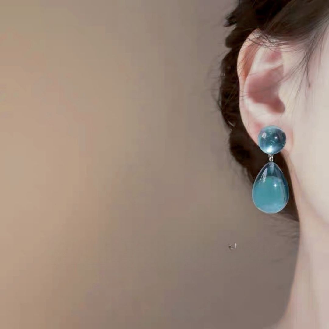 Oceanic Essence Drop Earrings