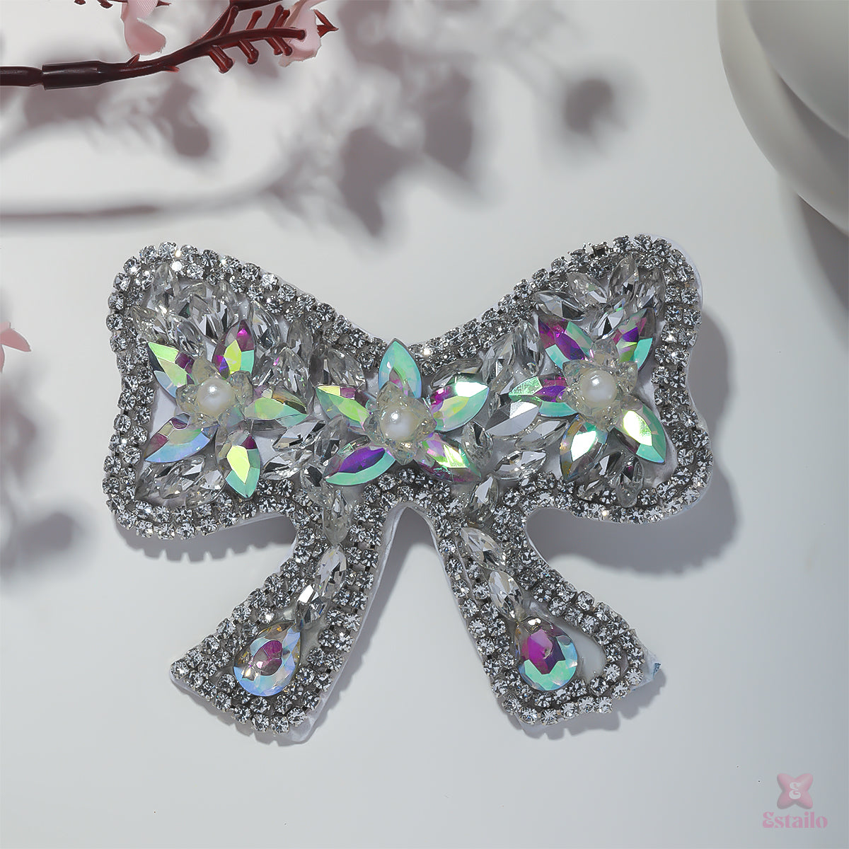 Twirls Bow Clip