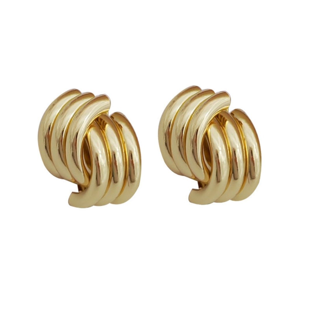 Twisted Luxe Studs Earring